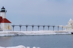 Class A Pictorial Second Place - South Haven Lighthouse by Valarie Hoffman