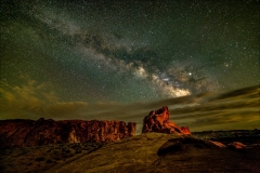 Class A Nature Second Place - Celestial White Domes by Vince Pellegrini