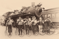 Class A Pictorial Second Place - Victorian_Highwheelers by Richard Shay